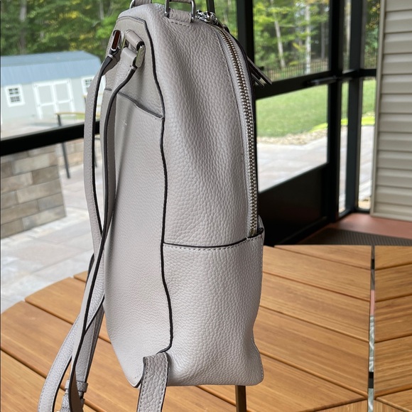 Kate Spade Polly leather Backpack Taupe - Picture 6 of 14